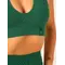Топ Ryderwear Lift Rib Seamless Halter Sports Bra - Emerald