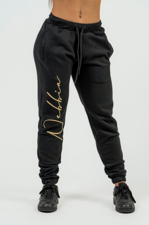 Штани Nebbia Women's High-Waist Joggers INTENSE Signature Gold 846