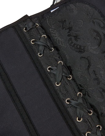 Корсет Star Night 12 Plastic Bones черный, XS