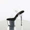 Босоножки Pleaser Adore-708, каблук 7 дюймов, ремешок на щиколотке 2 3/4 дюйма, прозрачный/серебристый