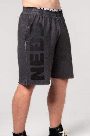 Шорти Nebbia Washed-off Gym Sweatshorts NO BS Black 367