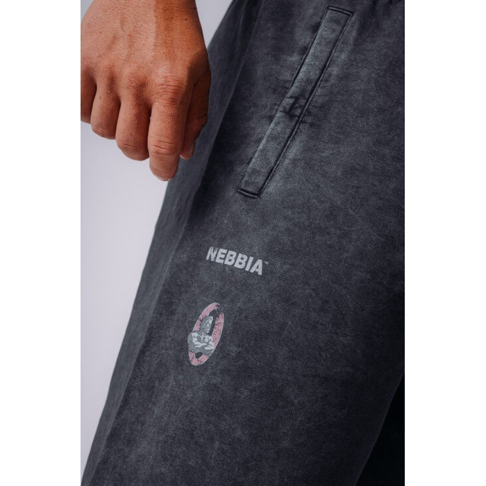 Шорти NEBBIA x Olympia Relaxed Sweat Shorts Black 950