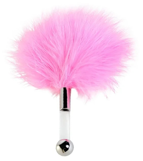 Пушок на короткой ручке Runye, розовый