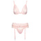 Комплект із поясом Kissable Suspender set S/M