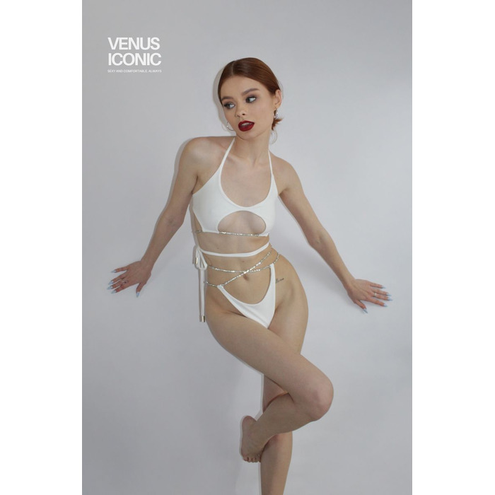 Комплект Venus Iconic Pearl: Еластичний біфлекс для танців та сцени
