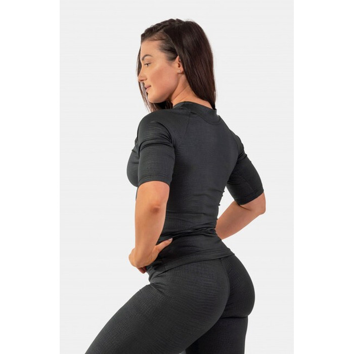 Футболка Python SnakeSkin Mid Sleeve T-shirt 416 Black