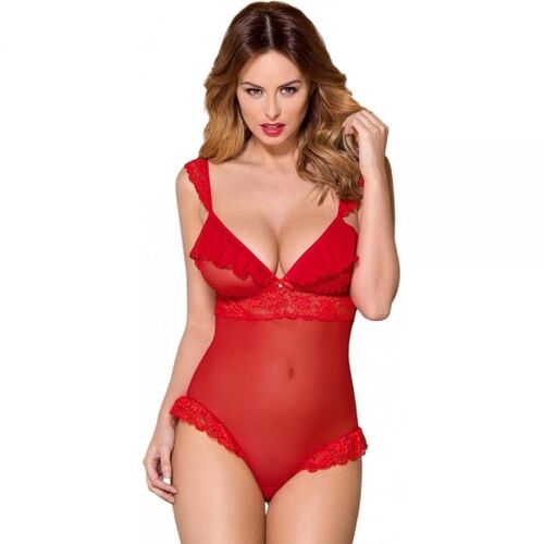 Боди Obsessive 863-TED-3 teddy L/XL