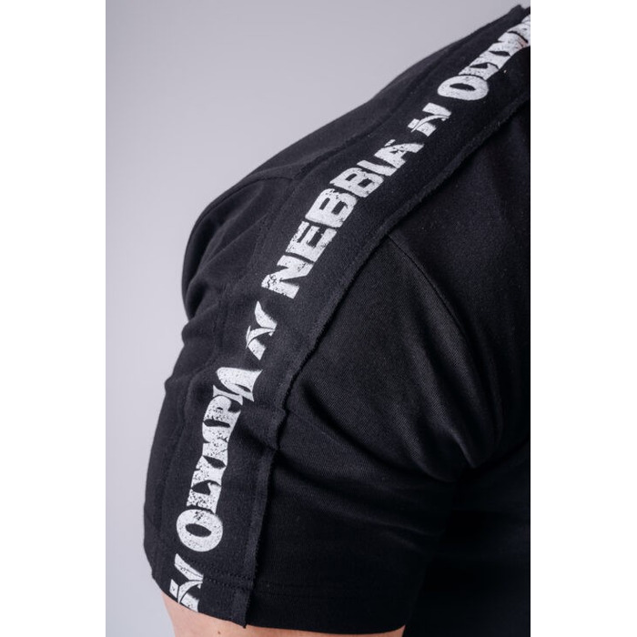 Футболка NEBBIA x Olympia Muscle Cover T-Shirt Black 942
