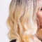 Перука довга кучерява Fetish Hair, балаяж блонд, 65 см