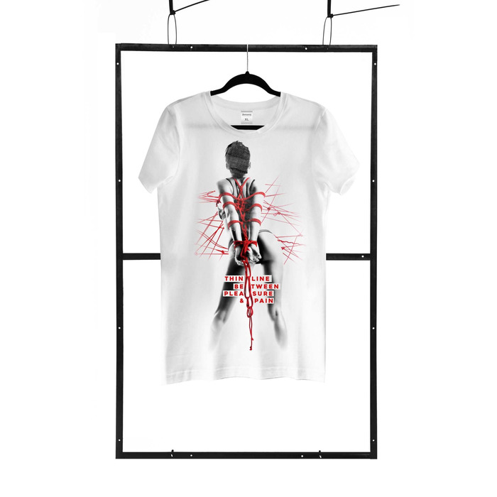 Чоловіча футболка Demoniq TSHRB005 біла, M