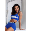 Топ Nebbia Double Layer Light-Support Sports Bra Flex Blue 241