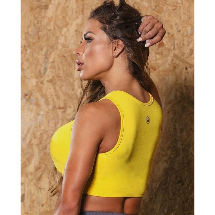 Топ спортивний Hipkini BERBELLS 3336766 жовтий еластичний