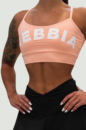 Топ Nebbia Light-Support Sports Bra GYM HERO Salmon 579