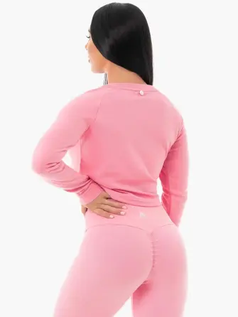 Укроп-топ Ryderwear Staples Cropped Sweater - Pink