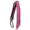 F61418 батіг із замші ромб FLOGGER BLACK / PINK