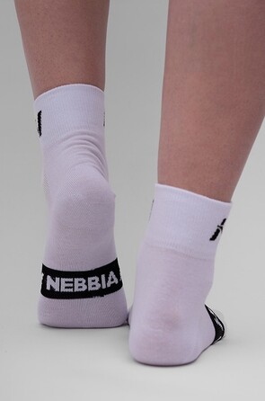 Носки NEBBIA 'EXTRA PUSH' Crew Socks White 128