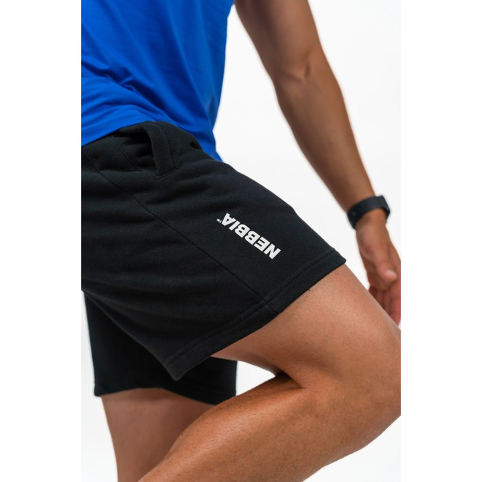 Шорти Nebbia Athletic Sweatshorts Maximum Black 336