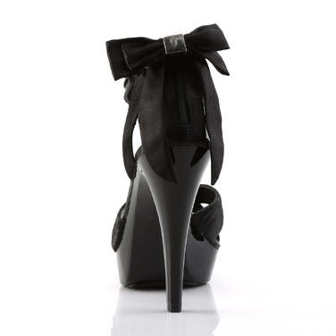 Босоножки Cocktail-568, каблук 5 дюймов, 2,5 см, плиссированные ремешки крест-накрест, закрытый задник, черные
