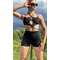 DOUBLE MESH shorts Black mesh_ чорна сітка