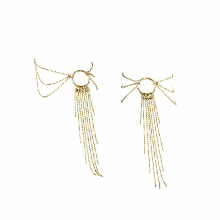 Браслеты для ног Bijoux Indiscrets Magnifique Feet Chain — Gold
