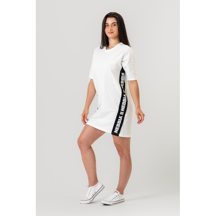 Плаття Oversized T-Shirt Dress NEBBIA CLUB Cream 594