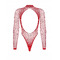 Боді Obsessive B126 teddy red S/M/L