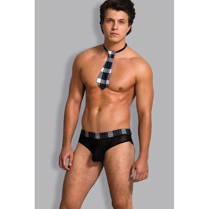 Костюм мужской 2 предмета S/M черный Sunspice