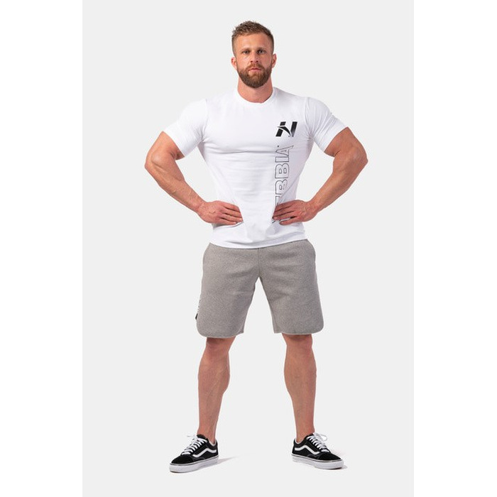 ФУТБОЛКА VERTICAL LOGO NEBBIA T-SHIRT WHITE 293