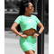 Топ Fitzona Green Tee Overlaid