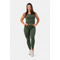 МАЙКА Nebbia ORGANIC COTTON RIBBED TANK TOP DARK GREEN 414