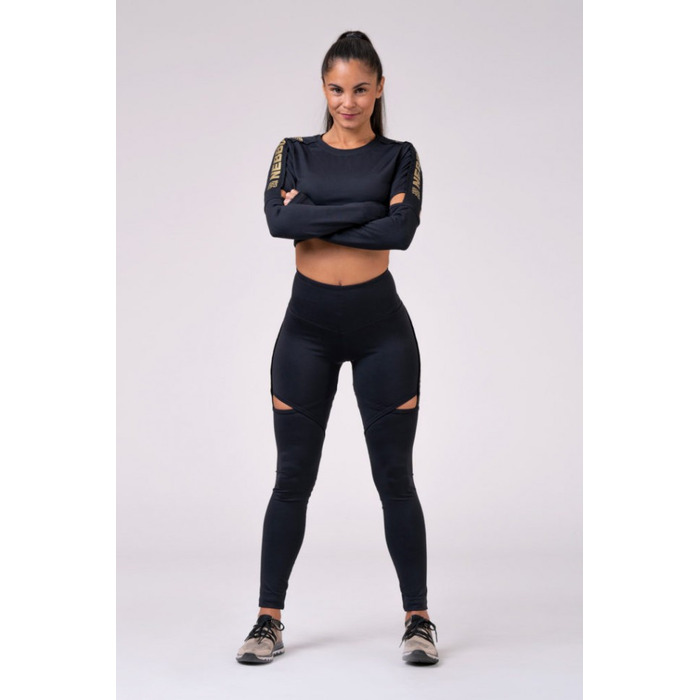 Топ Honey Bunny crop top 821 Black