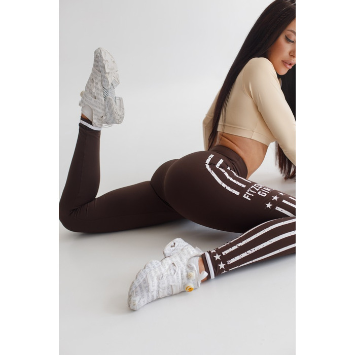 ЛЕГІНСИ BROWN CAROTA LEGGING FITZONA GIRL 14638