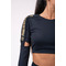 Топ Nebbia Honey Bunny crop top 821 Black
