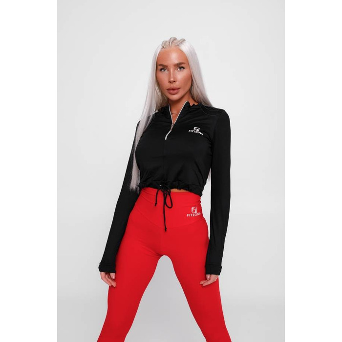 ЛЕГИНСЫ RED LEGGINGS WITH DETAIL ON THE BACK