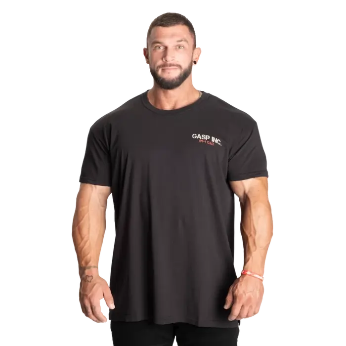 Футболка GASP Utility Street Tee 221041 Washed Black