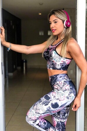 Топ Rock Code Top Cropped Mist