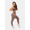 ТОП Nebbia MEDIUM IMPACT CROSS BACK SPORTS BRA BROWN 410