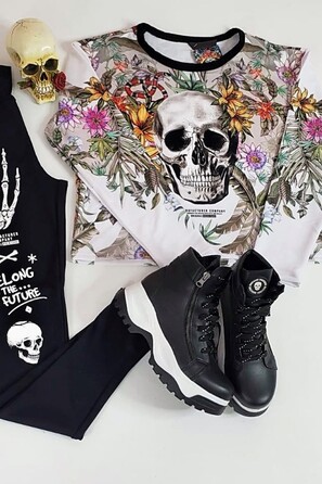 Кофта Rock Code Blusa Moletom Jungle