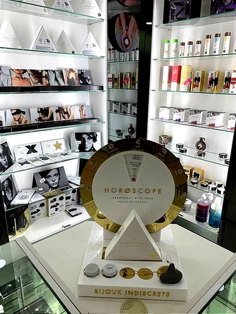 Браслеты-наручники PLASIR Nacre чорні перли Bijoux Indiscrets