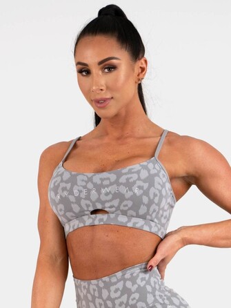 Cпортивный топ Animal Sports Bra Leopard Grey