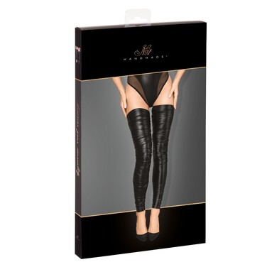 Чулки без носка F207 Noir Handmade M