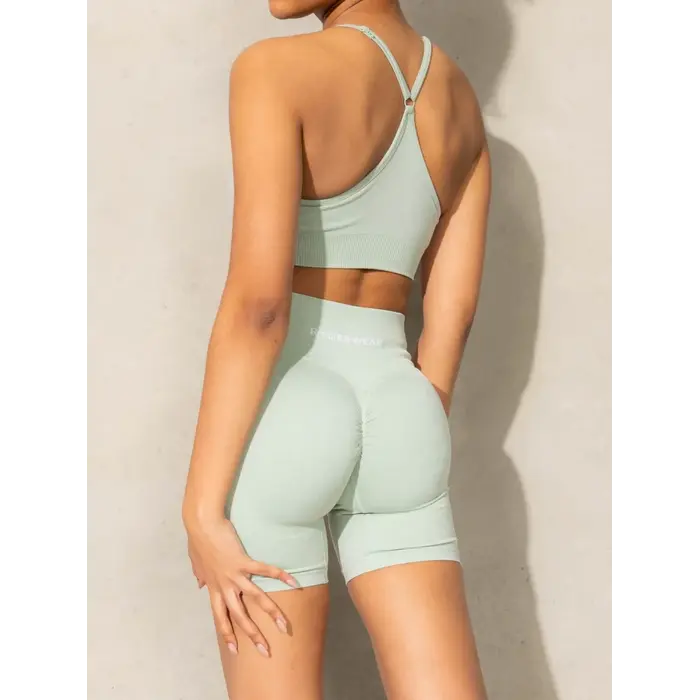 Шорты Ryderwear Stonewash Scrunch Seamless Shorts - Mint Stonewash