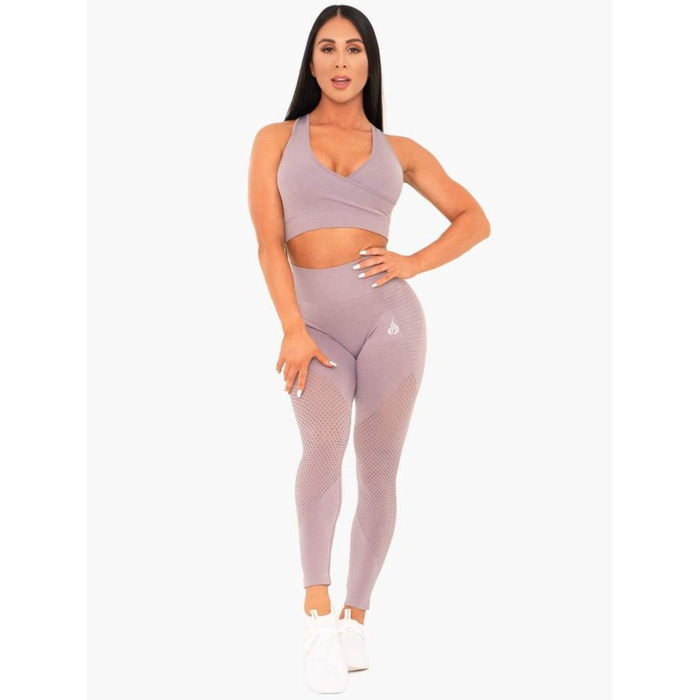 Топ Ryderwear Geo Seamless Sports Bra Mauve