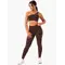 Топ Ryderwear Adapt One Shoulder Sports Bra - Chocolate Leopard