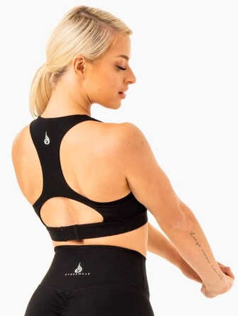 Топ Knockout Racer Back Sports Bra - Black