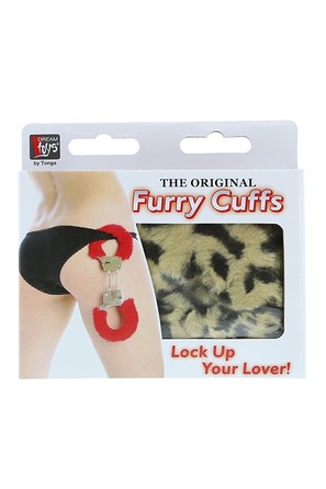 Наручники, Metal Handcuff with Plush, LEOPARD