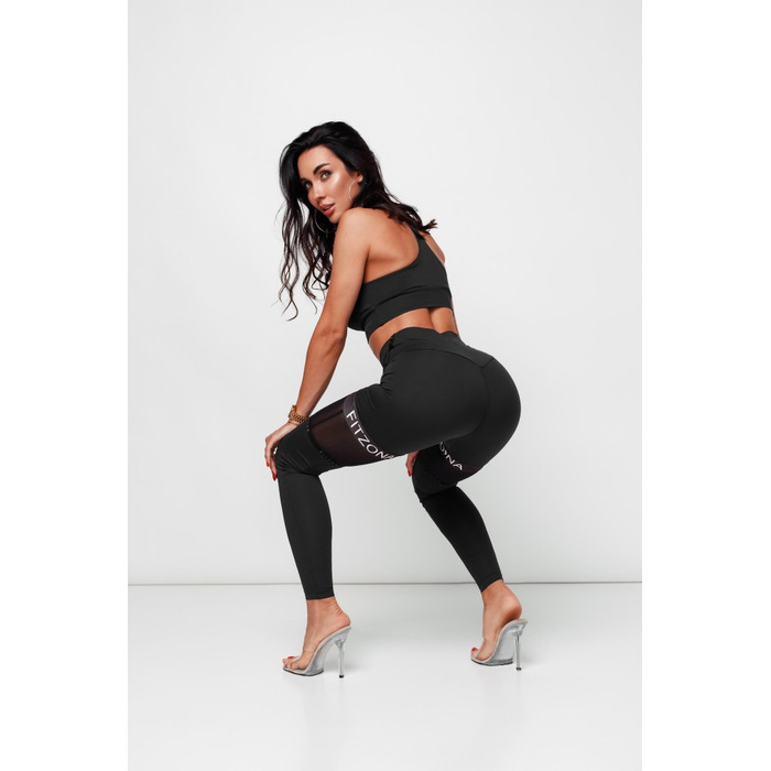 Леггинсы Fitzona Legging Fitness Black CALFTZ5413