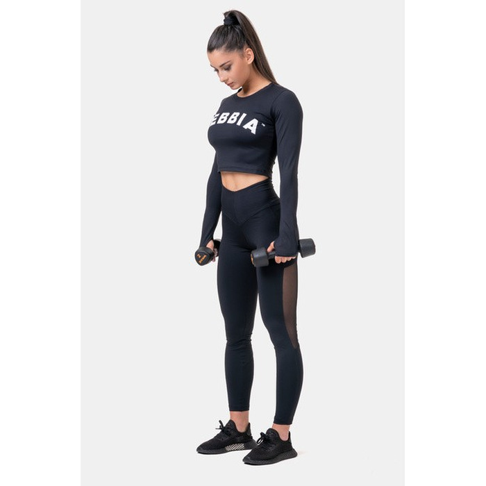 Легінси High Waist & Mesh Leggings 573 Black