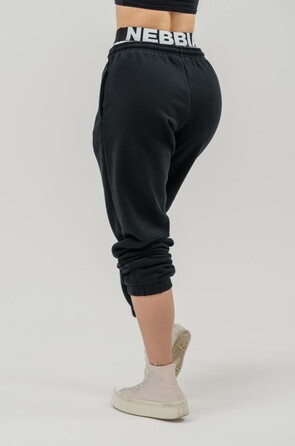 Штани Nebbia Fitness Sweatpants MUSCLE MOMMY Black 623
