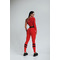 ЛЕГІНСИ RED EYELET LACE UP LEGGINGS
